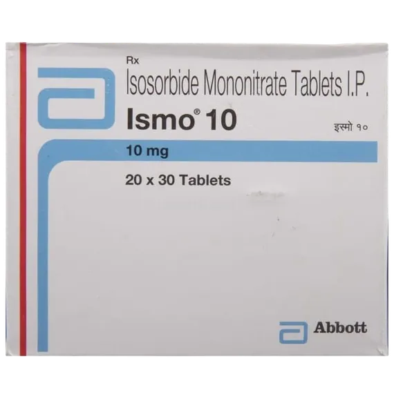 ismo 10mg tablet 30's